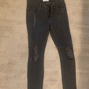 Grey, James Twiggy ripped jeans